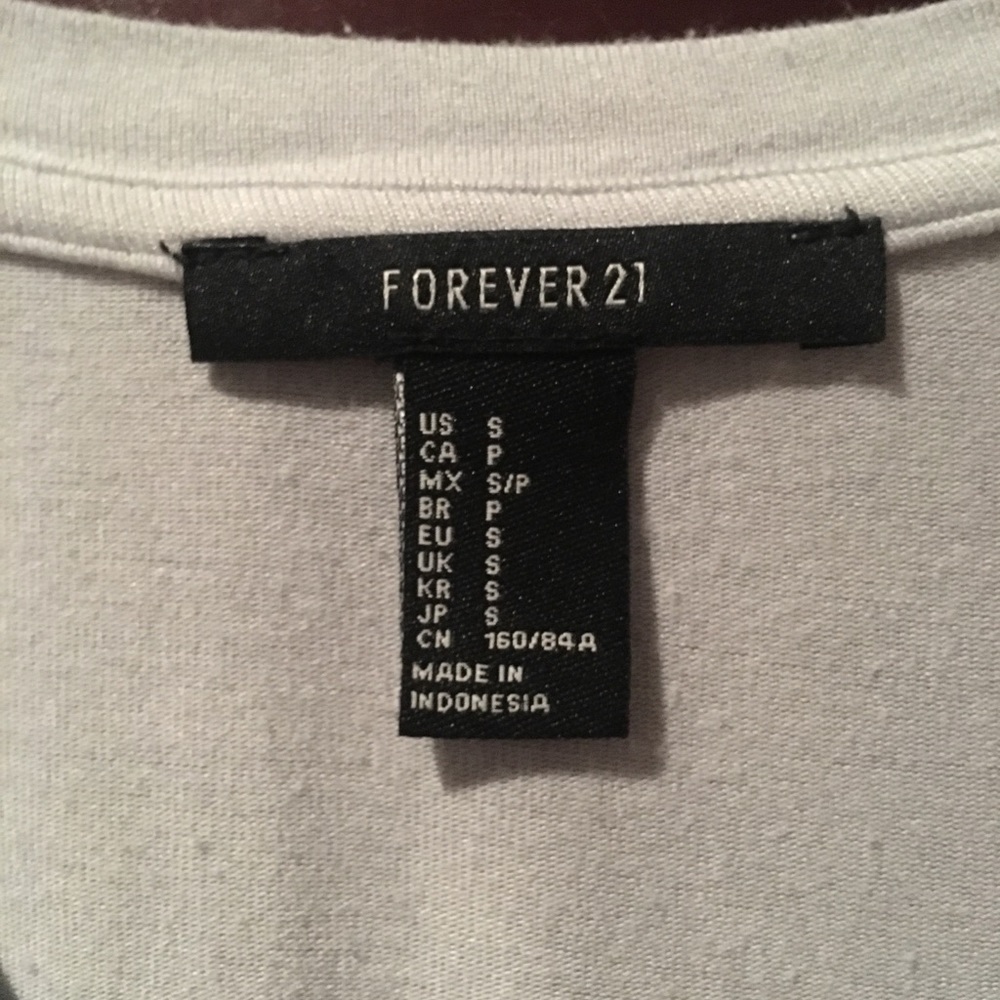 Size small forever 21 grey T-shirt